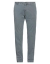 Mason's Man Pants Slate Blue Size 40 Cotton, Modal, Elastane In Blue