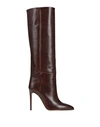 Paris Texas Woman Knee Boots Cocoa Size 10 Soft Leather In Brown
