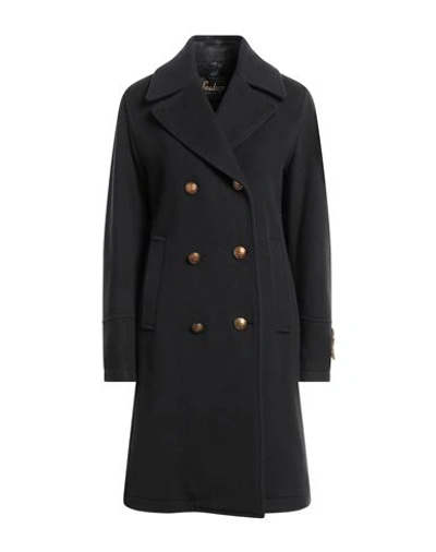 Sealup Woman Coat Midnight Blue Size 4 Virgin Wool, Polyester In Blue