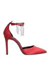 Islo Isabella Lorusso Woman Pumps Red Size 11 Textile Fibers In Red