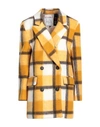 De' Hart Woman Blazer Marigold Size 6 Polyester, Wool In Yellow