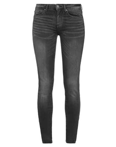 Armani Exchange Woman Denim Pants Black Size 25 Cotton, Polyester, Elastane