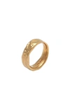 ALIGHIERI ALIGHIERI THE STAR GAZER RING (WB) WOMAN RING GOLD SIZE L RECYCLED SILVER, 999/1000 GOLD PLATED
