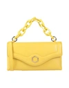 Hibourama Woman Handbag Yellow Size - Soft Leather