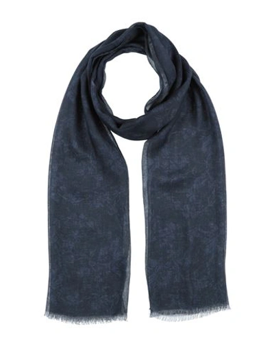 Fiorio Woman Scarf Midnight Blue Size - Modal