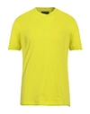 Liu •jo Man Man T-shirt Acid Green Size M Cotton