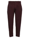 Nine:inthe:morning Nine In The Morning Man Pants Dark Brown Size 30 Cotton, Elastane In Red