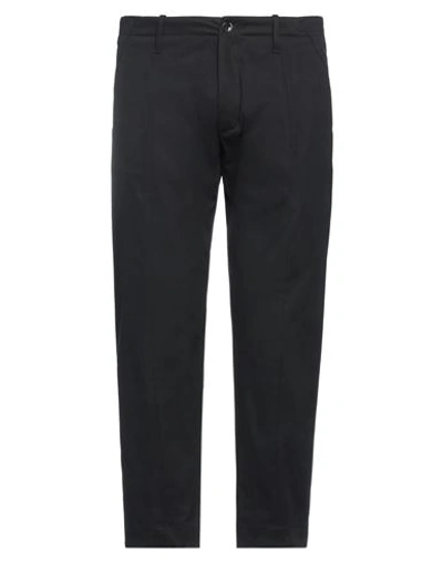 Nine:inthe:morning Nine In The Morning Man Pants Midnight Blue Size 30 Cotton, Elastane In Black