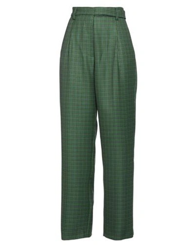 Attic And Barn Woman Pants Green Size 8 Polyester, Viscose