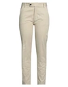 True Nyc Woman Pants Beige Size 30 Cotton, Elastane