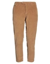 0/zero Construction Man Pants Camel Size 35 Cotton, Elastane In Beige