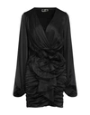 Elisabetta Franchi Woman Short Dress Black Size 4 Silk, Polyester