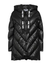 Annie Paris Woman Down Jacket Black Size 10 Polyamide