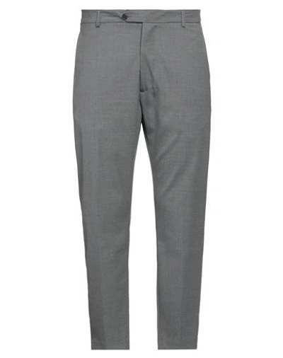 By And Man Pants Grey Size 30 Wool, Textile Fibers, Elastane