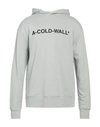 A-cold-wall* Man Sweatshirt Light Grey Size S Cotton, Elastane