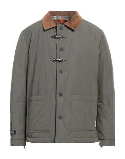 Berna Man Jacket Military Green Size 3xl Polyester