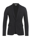 Roda Man Blazer Black Size 36 Wool, Viscose, Polyester, Elastane In Black