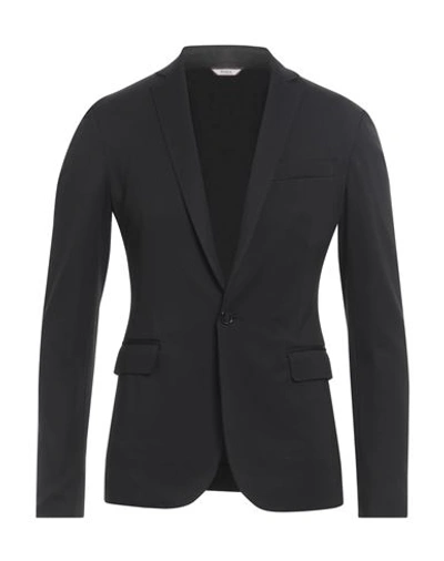Roda Man Blazer Black Size 36 Wool, Viscose, Polyester, Elastane