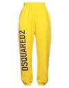 Dsquared2 Woman Pants Yellow Size Xs Cotton