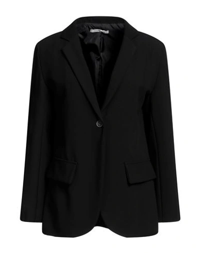 Le Streghe Woman Suit Jacket Black Size M Polyester
