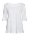 Michael Stars Woman T-shirt White Size Onesize Cotton