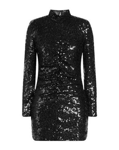 Aniye N°2 Woman Mini Dress Black Size M Polyester, Elastane