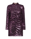 Aniye N°2 Woman Mini Dress Mauve Size M Polyester, Elastane In Purple