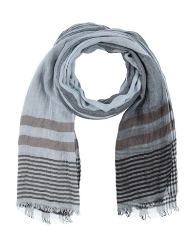 Fiorio Woman Scarf Grey Size - Viscose, Modal, Cotton