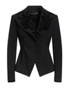 Chiara Boni La Petite Robe Woman Blazer Black Size 4 Polyamide, Elastane