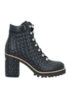 Le Silla Woman Ankle Boots Black Size 6.5 Soft Leather