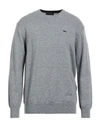Harmont & Blaine Man Sweater Light Grey Size Xxl Wool, Viscose, Polyamide, Cashmere