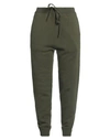 JUCCA JUCCA WOMAN PANTS MILITARY GREEN SIZE S VIRGIN WOOL