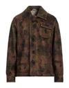 Tintoria Mattei 954 Man Shirt Military Green Size L Polyester In Green