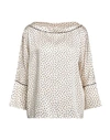 Souvenir Woman Blouse Light Yellow Size M Polyester In Yellow