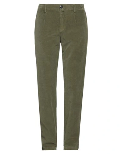 Jacob Cohёn Man Pants Military Green Size 34 Cotton, Elastane