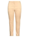 Manila Grace Woman Pants Marigold Size 10 Cotton, Elastane In Yellow