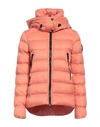 Dekker Woman Down Jacket Salmon Pink Size 12 Polyamide