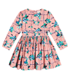 Morley Tempo Printed Cotton Dress In Multicoloured