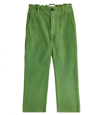 Morley Kids' Cotton Pants In Green