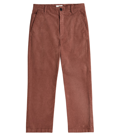 Morley Kids' Cotton Pants In Red