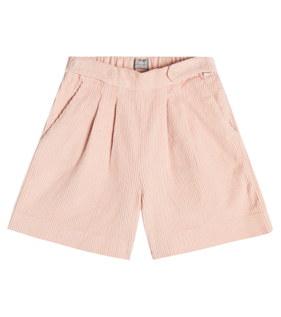 Il Gufo Kids' Cotton-blend Bermuda Shorts In Pink