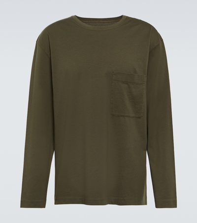 Lemaire Cotton Top In Green