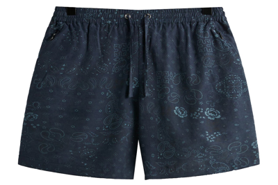 Pre-owned Kith Cupro Linen Cedar Short Nocturnal
