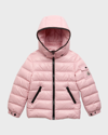 Moncler Girls' Bady Down Puffer Jacket - Big Kid In 523 Pink