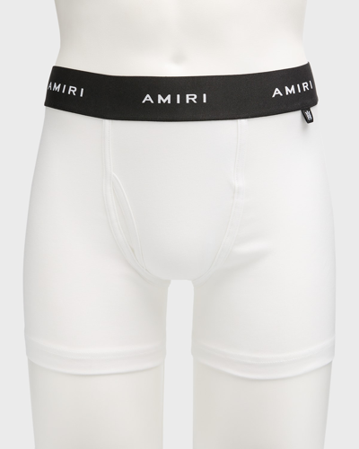 AMIRI MEN'S LOGO BAND BOXER BRIEFS