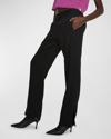 Rag & Bone Black Cameron Trousers In Black