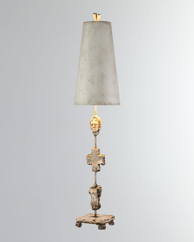 Lucas + Mckearn Fragment Table Lamp In Bone Finish
