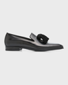 JIMMY CHOO MEN'S FOXLEY TASSEL LOAFERS