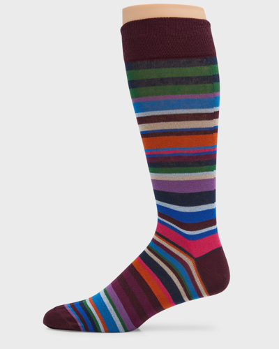 Exclusive Men's Curtis Stripe 3-pack Crew Socks In Multi