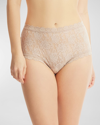 Hanky Panky Signature Lace High Waist Boyshorts In Chai